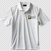 Branded Polo T-shirt white