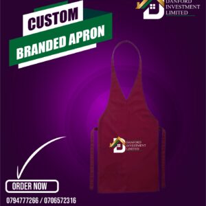 Branded apron