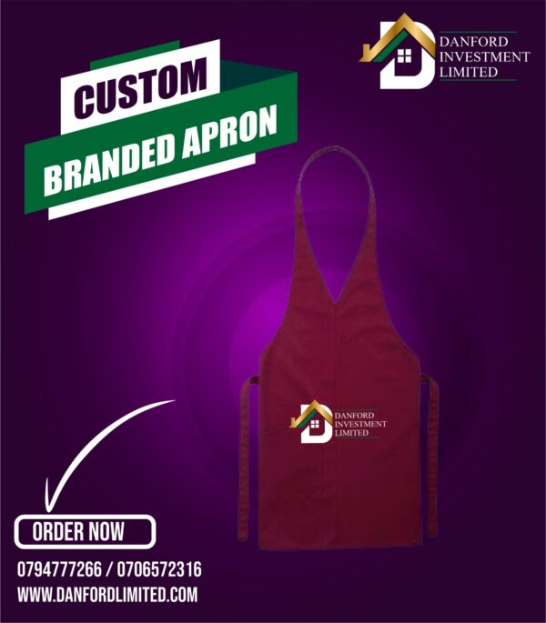 Branded apron