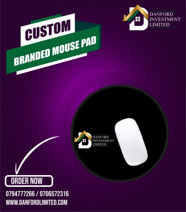 Branded mouse pad