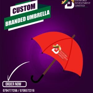 Branded umbrella